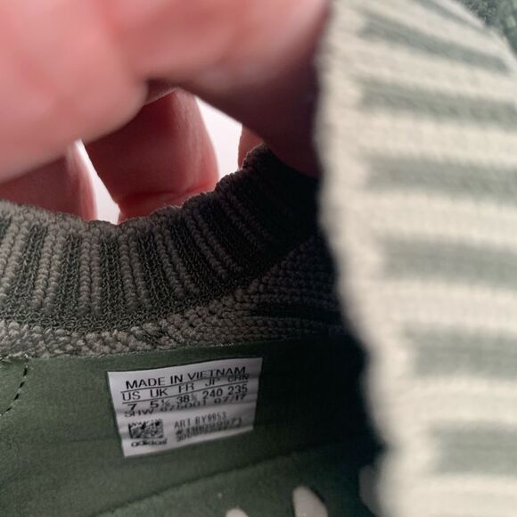 Adidas NMD Olive Green Sneakers - Picture 7 of 7